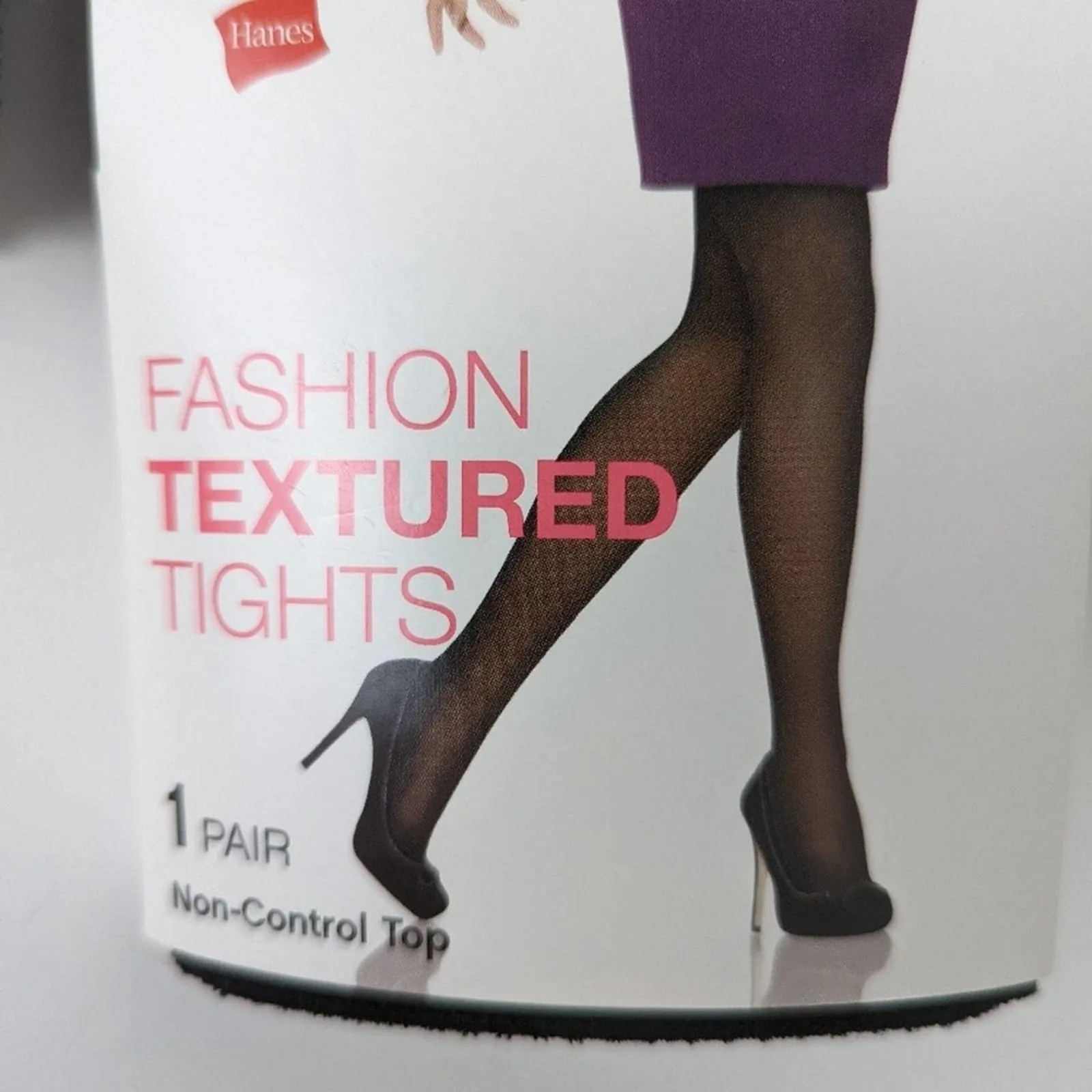 - NWB Hanes Fashion Textured Tights XL