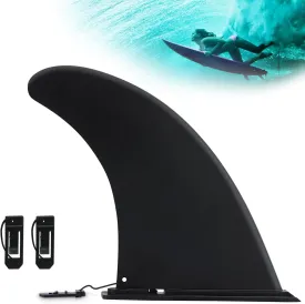 9 in Paddle Board Fins Replacement,Universal Nylon SUP Center Single Fins for Surfboards,Longboards and Stand Up Paddleboards