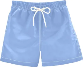 DOMIKING Neon Green Boys' Swim Trunks Mesh Lining Toddler Swim Shorts Quick Dry for Kids Adjustable Waist 2T-16