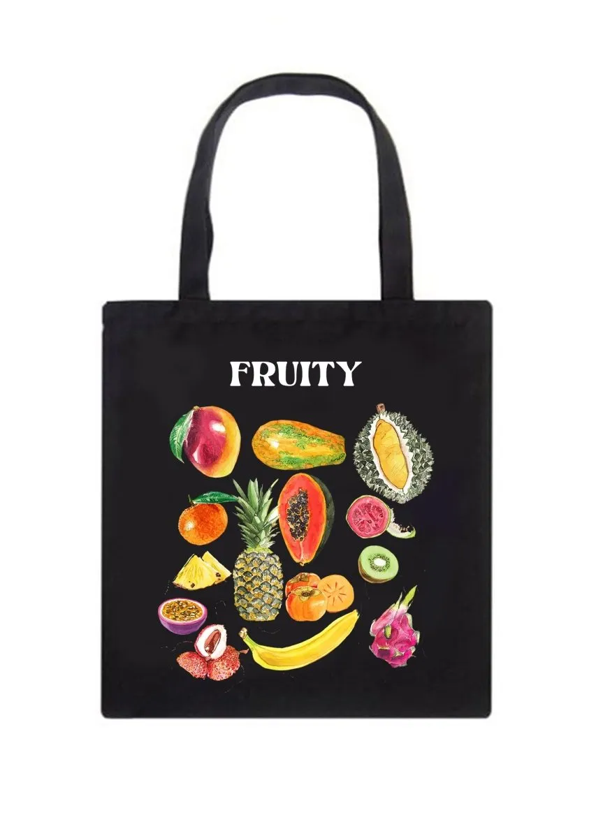 Fruity Canvas Tote Bag