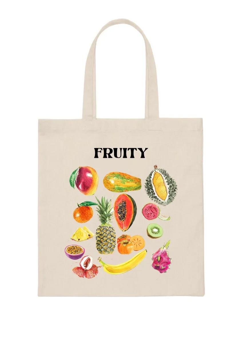 Fruity Canvas Tote Bag