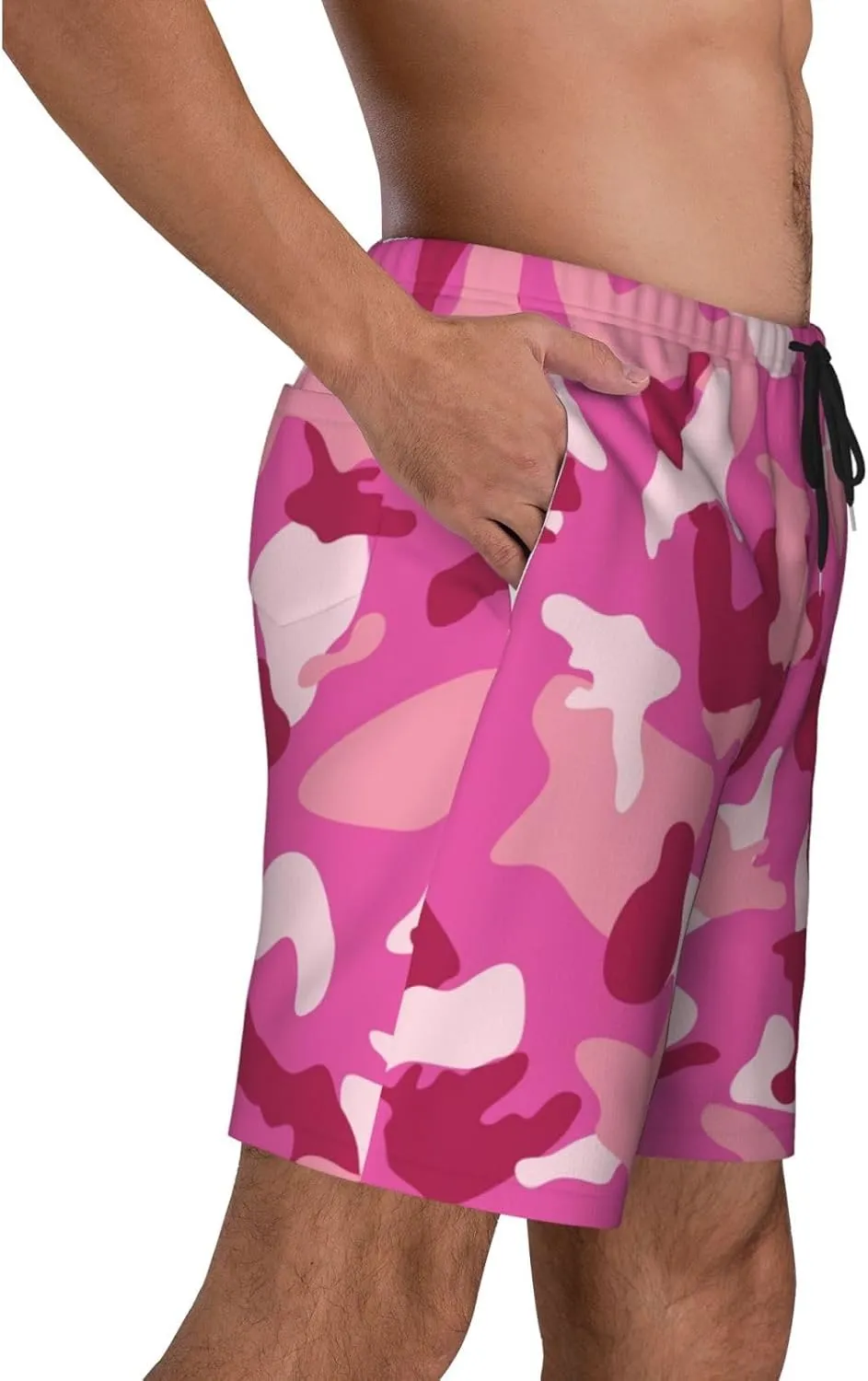 Game Mens Swim Trunks Quick Dry Swim Shorts with Mesh Lining Breathable Men's Beach Pants Swimwear Bathing Suits,