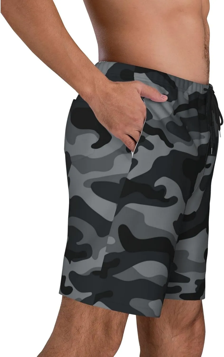 Game Mens Swim Trunks Quick Dry Swim Shorts with Mesh Lining Breathable Men's Beach Pants Swimwear Bathing Suits,
