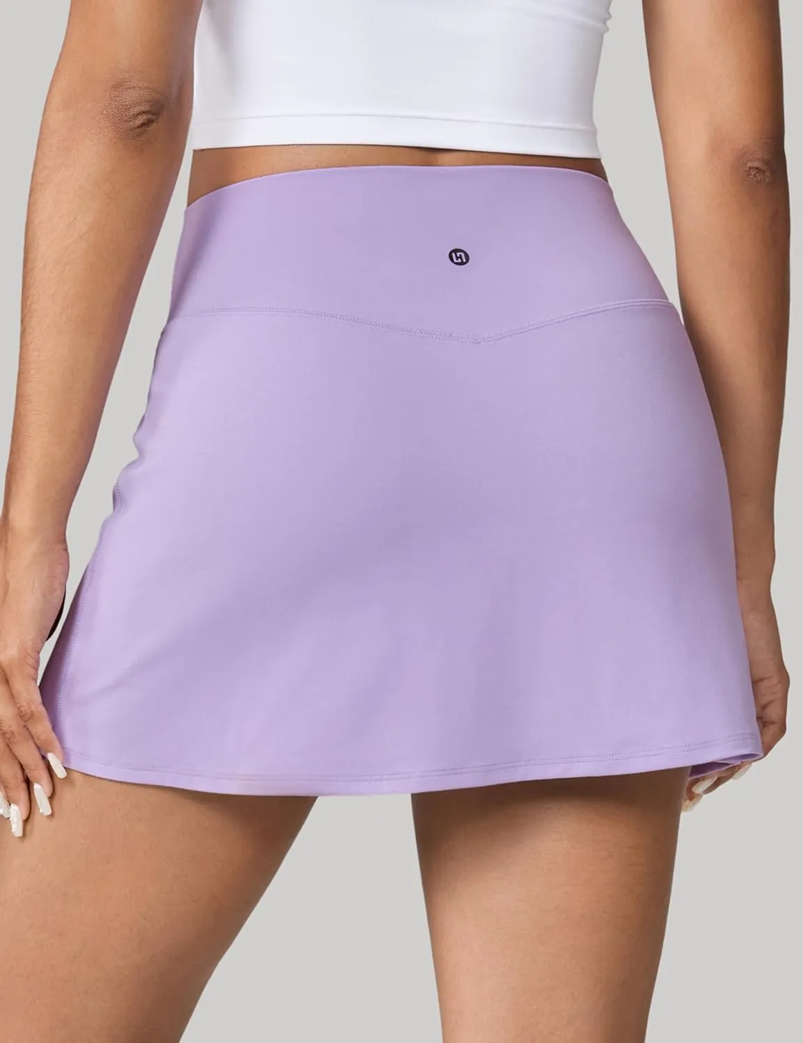 Hugcurve Tennis Skirts for Women with Inner Pockets High Waisted Athletic Skorts for Running Golf Workout Sports