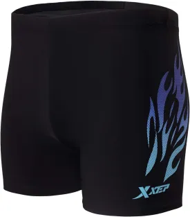 KANAV Men's Athletic Swim Jammers Quick Dry Square Leg Swimsuit for Men Drag Suits for Swimming Training Racing Swim Briefs