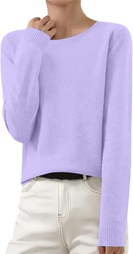 Merino Wool Shirt for Women Base Layer Thermal Long Sleeve Shirts Causal Tops Crewneck Cotton Thermal Sweaters