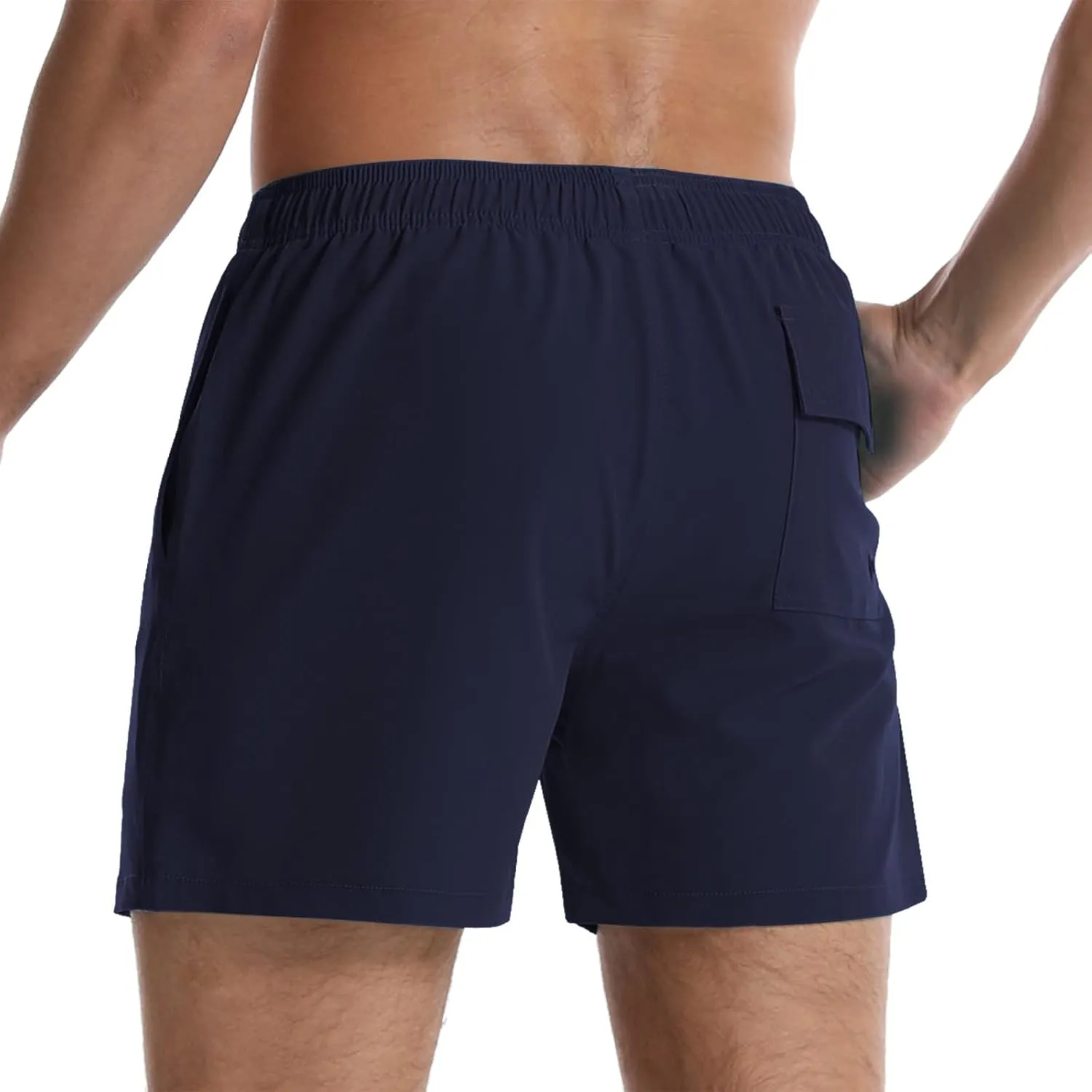 Surenow Mens Swimming Trunks Quick Dry Swim Shorts with Mesh Lining Funny Swimwear Bathing Suits Beach Shorts